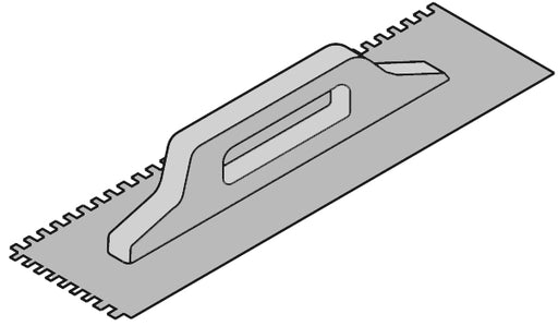 POWERCRAFT Aufziehglätte gezahnt 480x130x0,75 mm Aufziehglätte gezahnt Silberspeer   